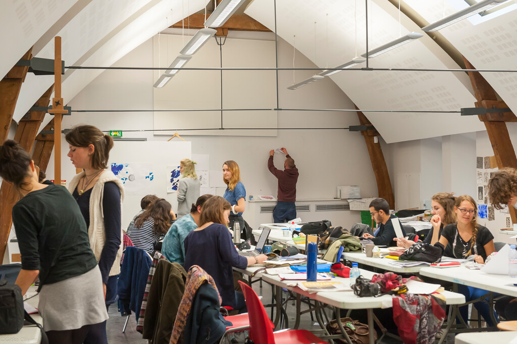 Le cours dessin et culture générale de la classe préparatoire aux écoles d'arts