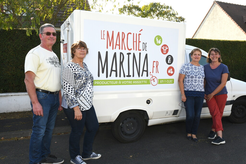 Le Marché de Marina, entreprise de livraison à domicile d'aliments en provenance directe d'agriculteurs, 91, Soisy-sur-Seine