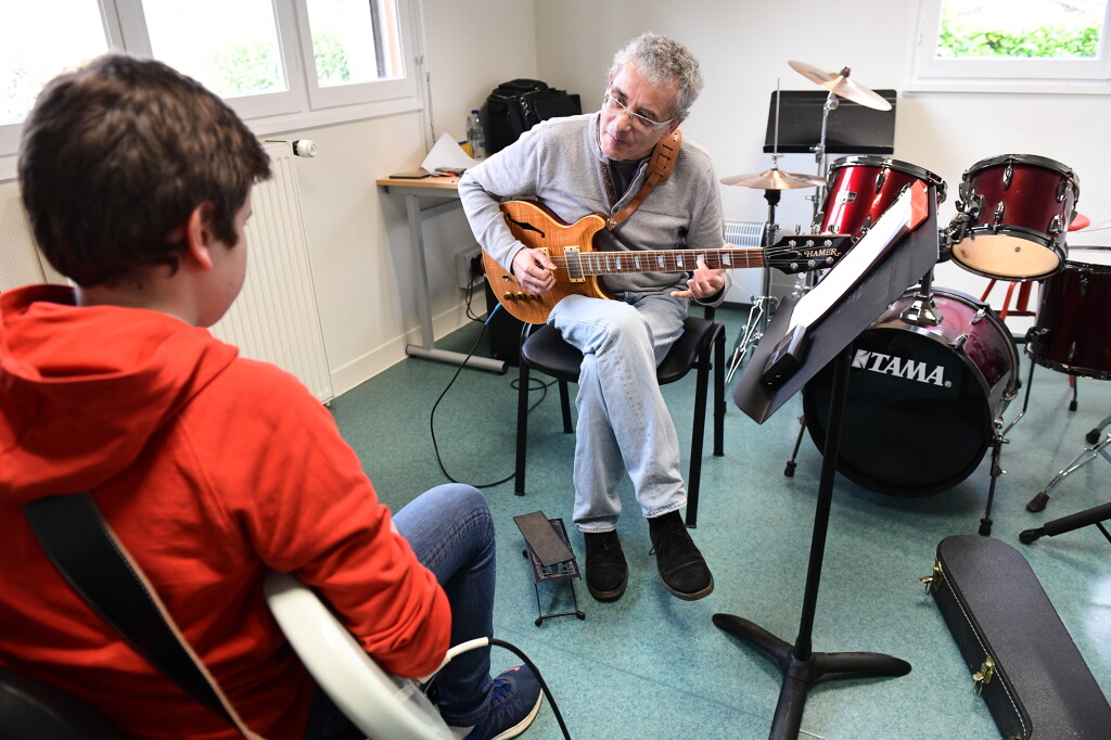 Cours de musique, Conservatoire de Vert-Saint-Denis
